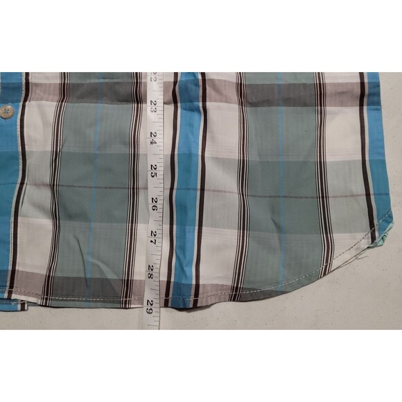 Tommy Bahama Sahara Sun Fade Island Crafted Plaid Dust Gray $128 MSRP Aloha NWOT - Picture 5 of 12